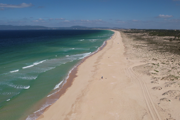 Praia da Comporta na expedição Alentejo Tides & Trails da DRIVEXPLORE