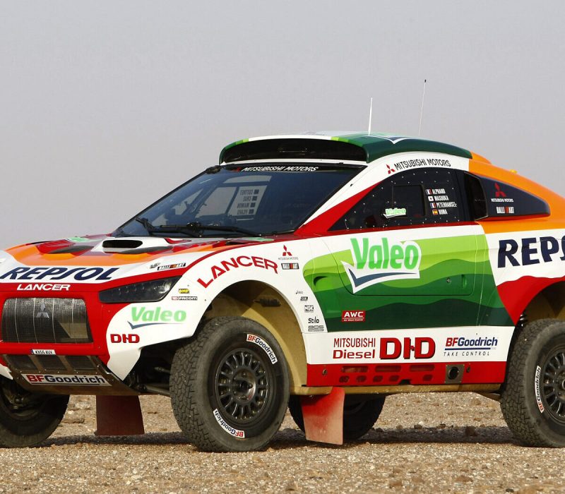 Mitsubishi Racing Lancer da frota de competição DRIVEXPLORE